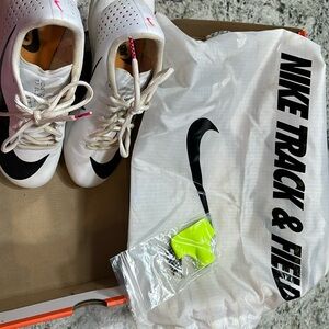 Nike triple jump, elite 2 track and field shoes.